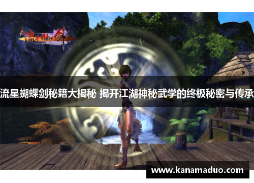 流星蝴蝶剑秘籍大揭秘 揭开江湖神秘武学的终极秘密与传承